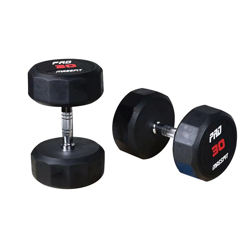 Polygonal Rubber Dumbbell